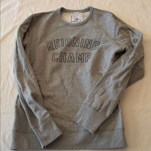 Reigning Champ Gray Sweatshirt
